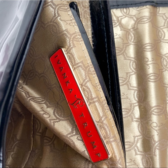 Ivanka Tump Black Pleather Mini Bag - Picture 6 of 8